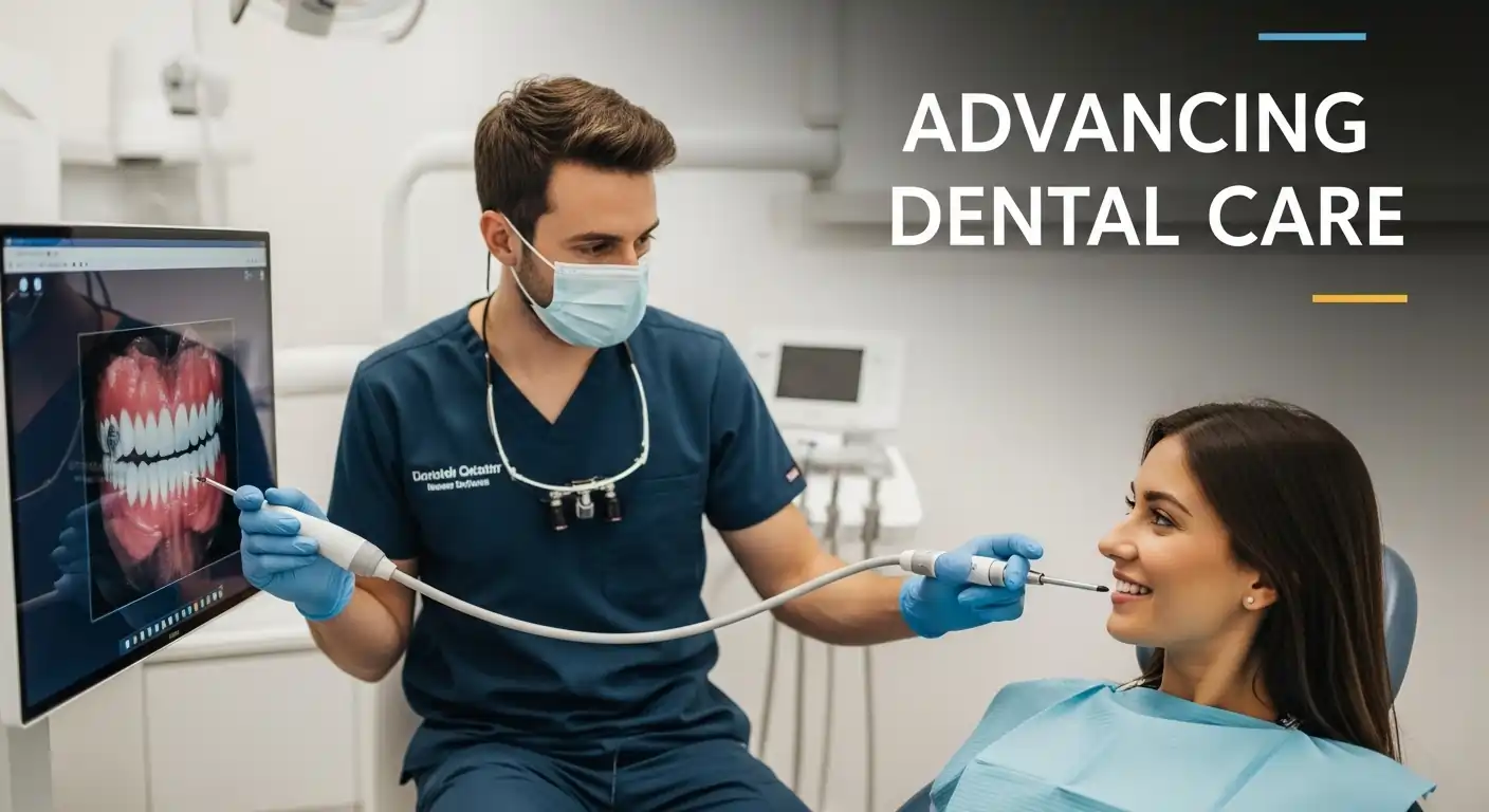 Advancing dental care with modern dental technology in a clinic